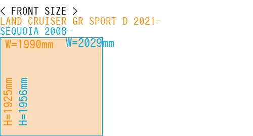 #LAND CRUISER GR SPORT D 2021- + SEQUOIA 2008-
